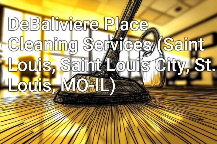 DeBaliviere Place Cleaning Services (Saint Louis, Saint Louis City, St. Louis, MO-IL)