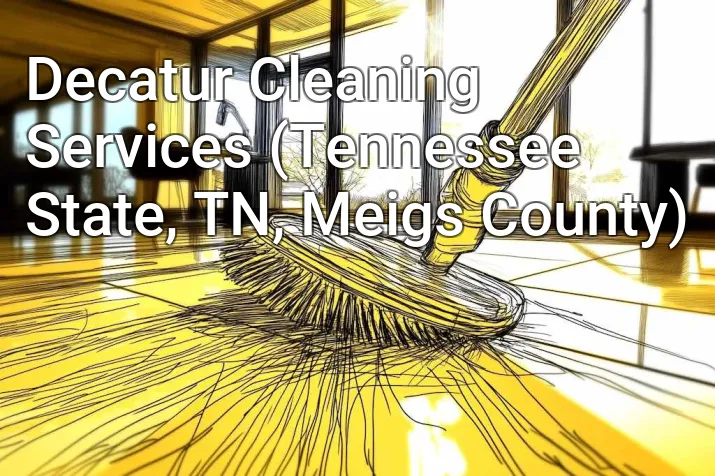 Decatur Cleaning Services (Tennessee State, TN, Meigs County)