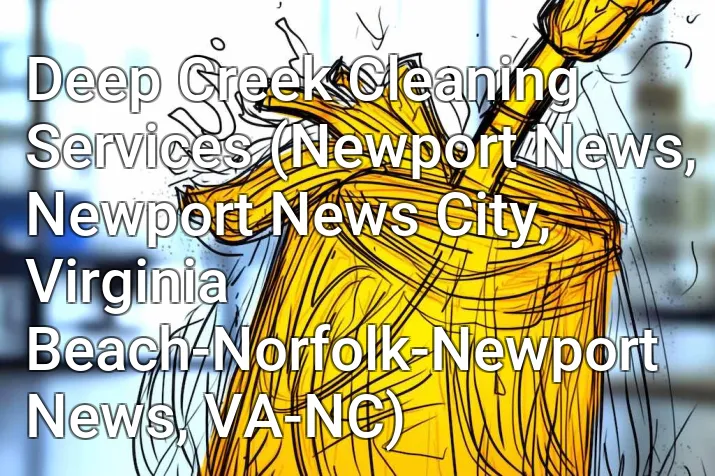 Deep Creek Cleaning Services (Newport News, Newport News City, Virginia Beach-Norfolk-Newport News, VA-NC)