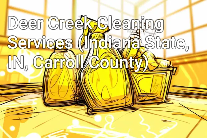 Deer Creek Cleaning Services (Indiana State, IN, Carroll County)