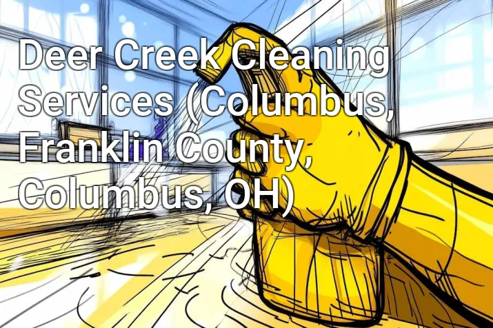 Deer Creek Cleaning Services (Columbus, Franklin County, Columbus, OH)