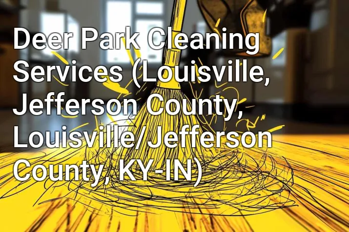 Deer Park Cleaning Services (Louisville, Jefferson County, Louisville/Jefferson County, KY-IN)