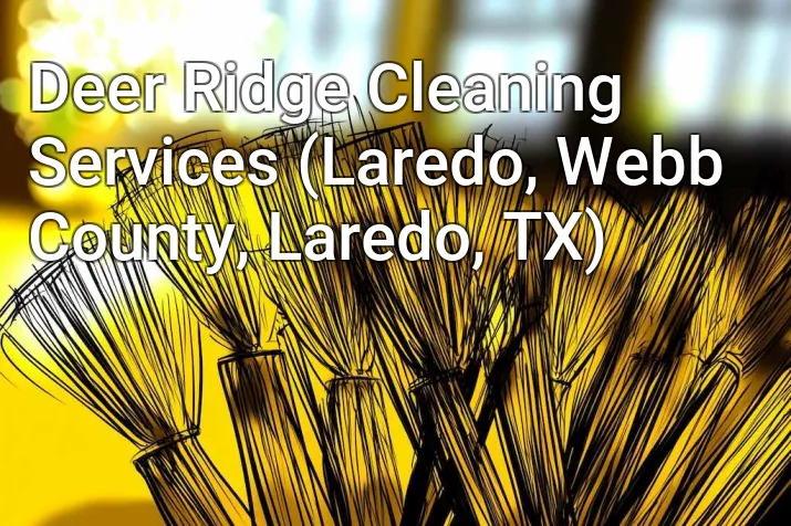 Deer Ridge Cleaning Services (Laredo, Webb County, Laredo, TX)