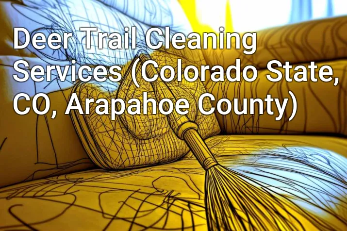 Deer Trail Cleaning Services (Colorado State, CO, Arapahoe County)