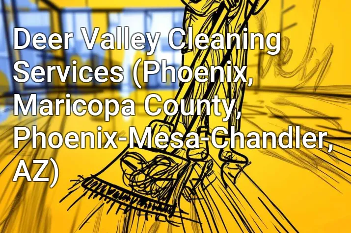 Deer Valley Cleaning Services (Phoenix, Maricopa County, Phoenix-Mesa-Chandler, AZ)
