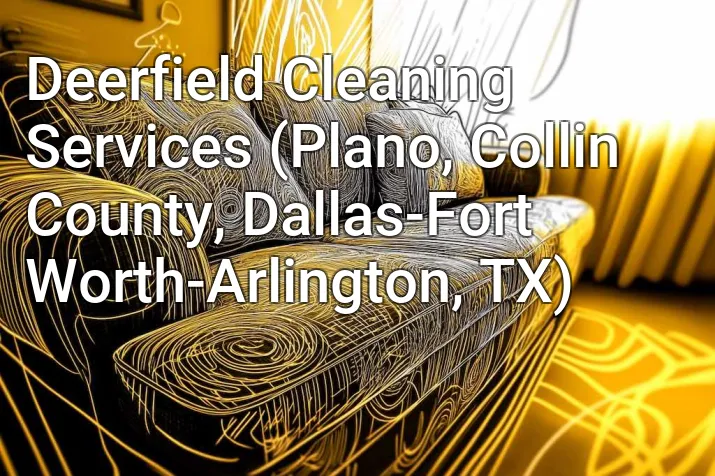 Deerfield Cleaning Services (Plano, Collin County, Dallas-Fort Worth-Arlington, TX)