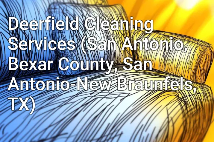 Deerfield Cleaning Services (San Antonio, Bexar County, San Antonio-New Braunfels, TX)