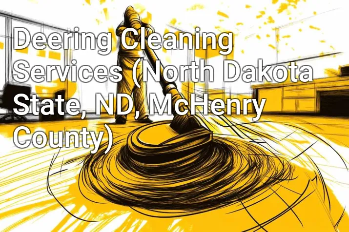Deering Cleaning Services (North Dakota State, ND, McHenry County)