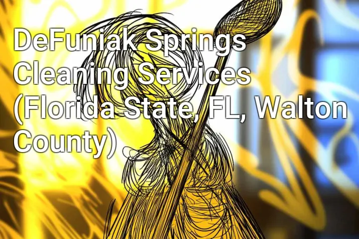 DeFuniak Springs Cleaning Services (Florida State, FL, Walton County)