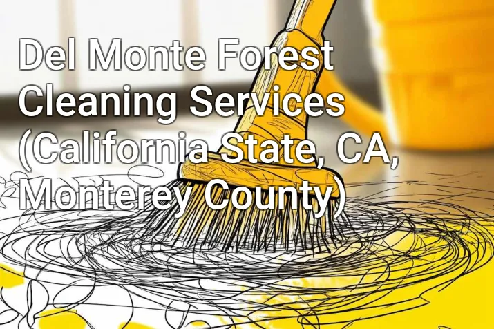 Del Monte Forest Cleaning Services (California State, CA, Monterey County)