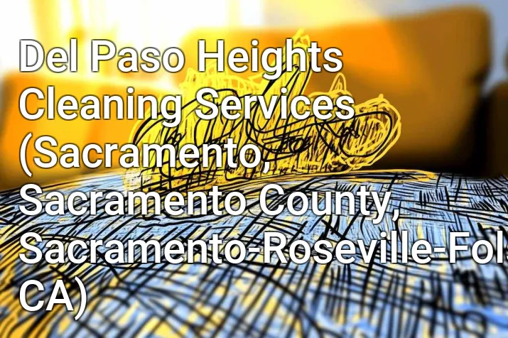 Del Paso Heights Cleaning Services (Sacramento, Sacramento County, Sacramento-Roseville-Folsom, CA)