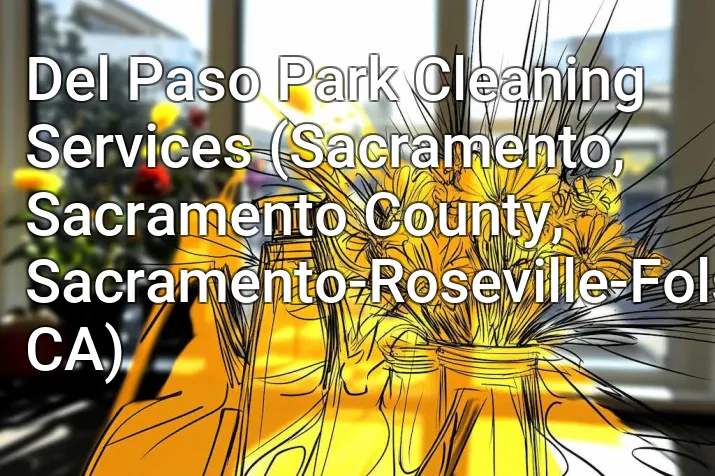 Del Paso Park Cleaning Services (Sacramento, Sacramento County, Sacramento-Roseville-Folsom, CA)