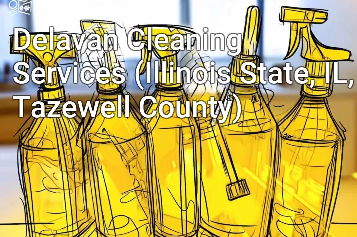 Delavan Cleaning Services (Illinois State, IL, Tazewell County)