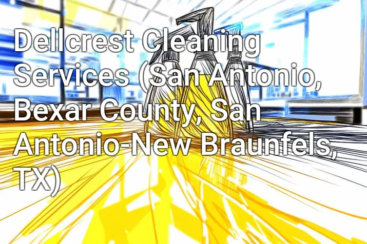 Dellcrest Cleaning Services (San Antonio, Bexar County, San Antonio-New Braunfels, TX)