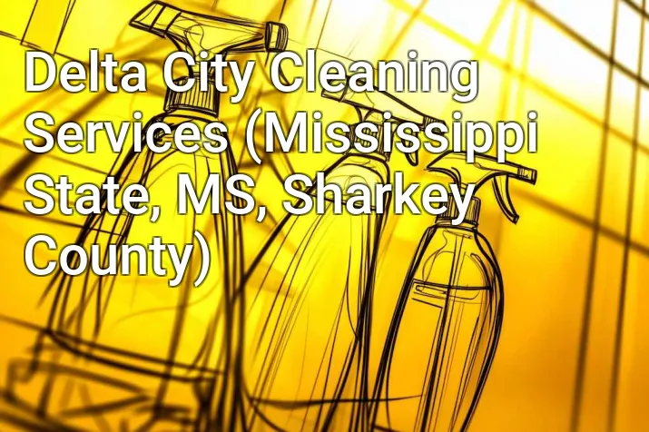 Delta City Cleaning Services (Mississippi State, MS, Sharkey County)