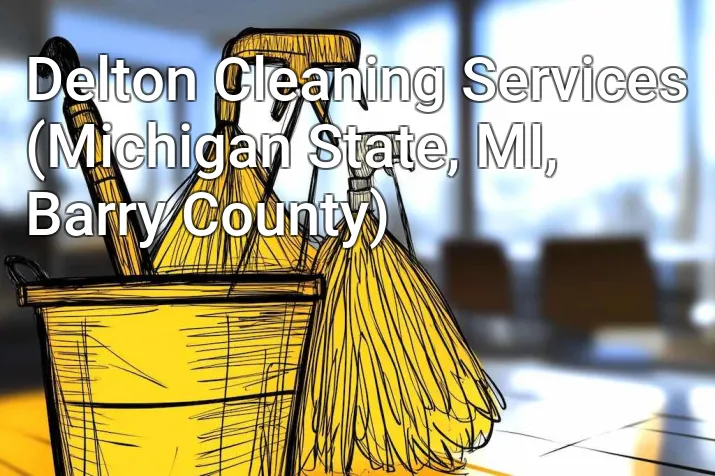 Delton Cleaning Services (Michigan State, MI, Barry County)