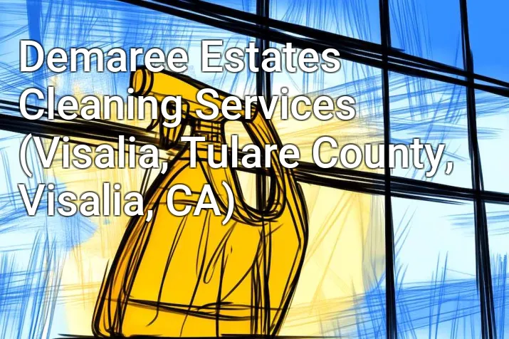 Demaree Estates Cleaning Services (Visalia, Tulare County, Visalia, CA)