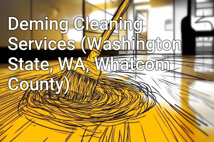 Deming Cleaning Services (Washington State, WA, Whatcom County)