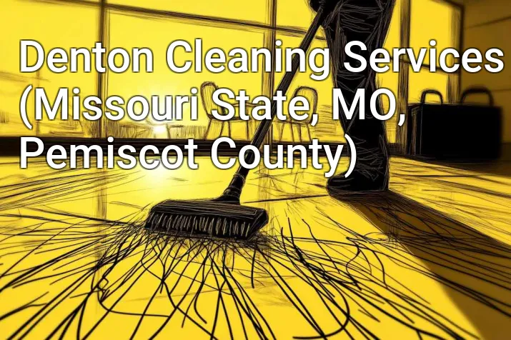 Denton Cleaning Services (Missouri State, MO, Pemiscot County)