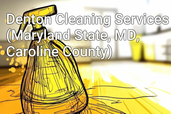 Denton Cleaning Services (Maryland State, MD, Caroline County)