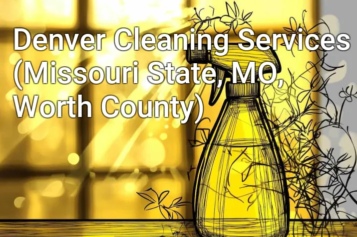 Denver Cleaning Services (Missouri State, MO, Worth County)