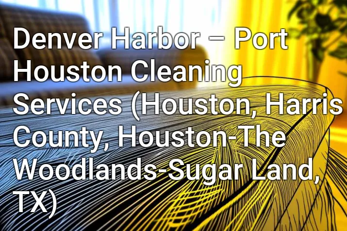 Denver Harbor – Port Houston Cleaning Services (Houston, Harris County, Houston-The Woodlands-Sugar Land, TX)
