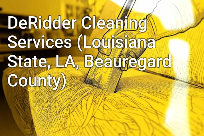 DeRidder Cleaning Services (Louisiana State, LA, Beauregard County)