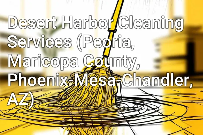 Desert Harbor Cleaning Services (Peoria, Maricopa County, Phoenix-Mesa-Chandler, AZ)