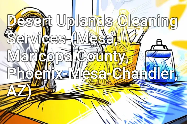 Desert Uplands Cleaning Services (Mesa, Maricopa County, Phoenix-Mesa-Chandler, AZ)