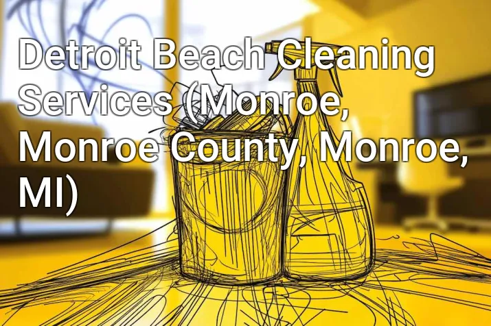 Detroit Beach Cleaning Services (Monroe, Monroe County, Monroe, MI)