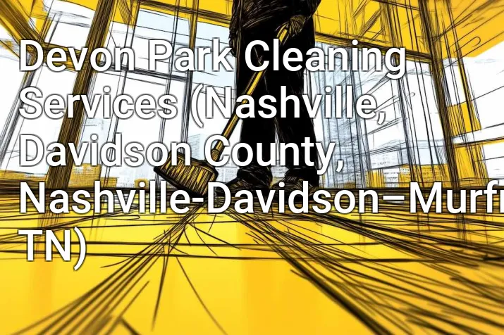 Devon Park Cleaning Services (Nashville, Davidson County, Nashville-Davidson–Murfreesboro–Franklin, TN)