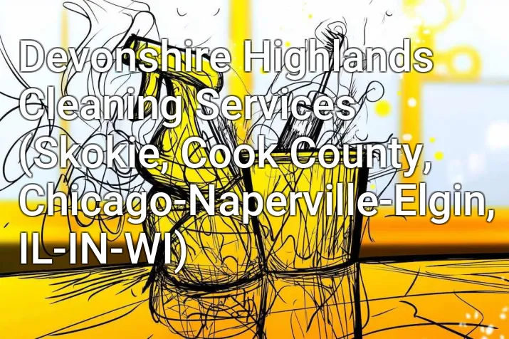 Devonshire Highlands Cleaning Services (Skokie, Cook County, Chicago-Naperville-Elgin, IL-IN-WI)