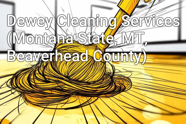 Dewey Cleaning Services (Montana State, MT, Beaverhead County)
