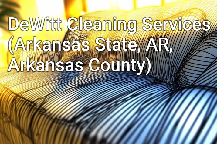 DeWitt Cleaning Services (Arkansas State, AR, Arkansas County)