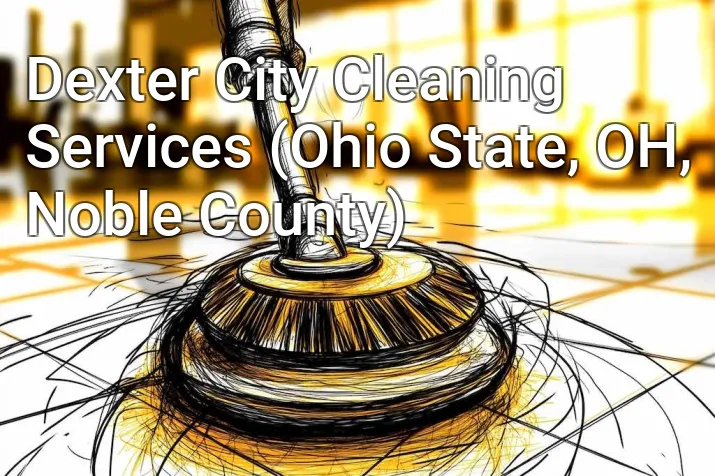Dexter City Cleaning Services (Ohio State, OH, Noble County)