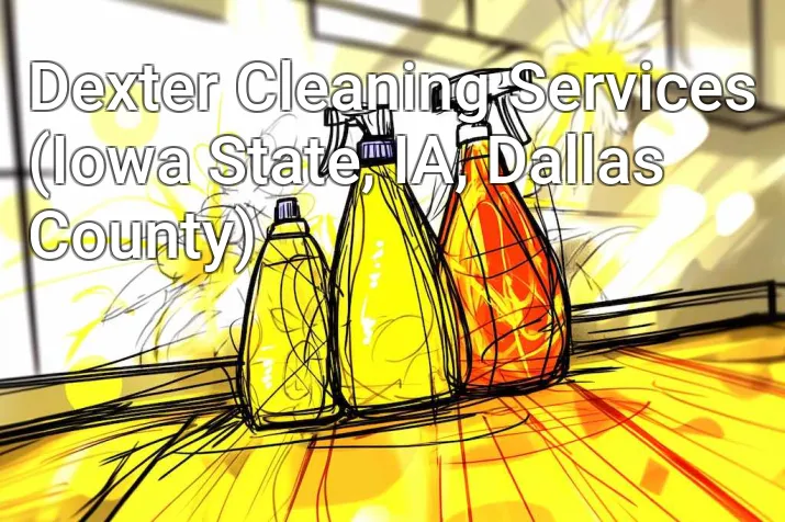 Dexter Cleaning Services (Iowa State, IA, Dallas County)