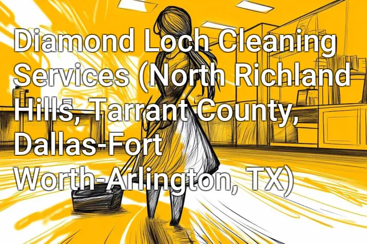 Diamond Loch Cleaning Services (North Richland Hills, Tarrant County, Dallas-Fort Worth-Arlington, TX)