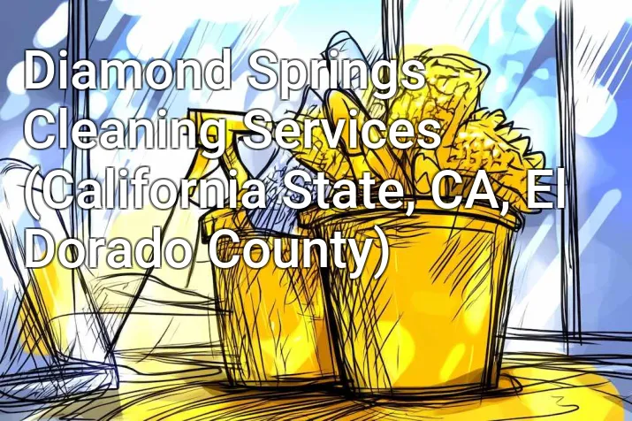 Diamond Springs Cleaning Services (California State, CA, El Dorado County)