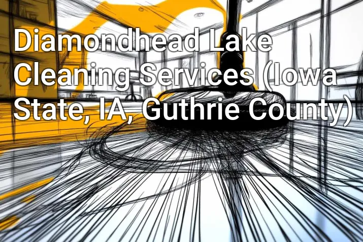 Diamondhead Lake Cleaning Services (Iowa State, IA, Guthrie County)
