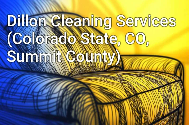 Dillon Cleaning Services (Colorado State, CO, Summit County)