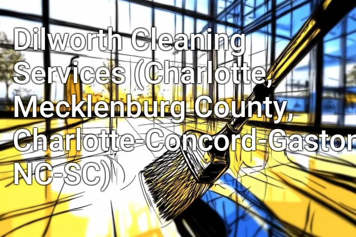 Dilworth Cleaning Services (Charlotte, Mecklenburg County, Charlotte-Concord-Gastonia, NC-SC)