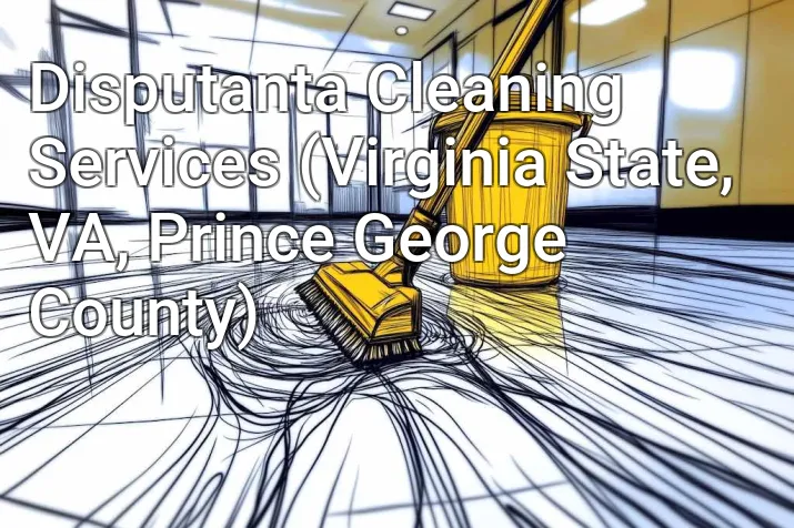 Disputanta Cleaning Services (Virginia State, VA, Prince George County)