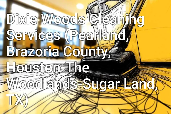Dixie Woods Cleaning Services (Pearland, Brazoria County, Houston-The Woodlands-Sugar Land, TX)