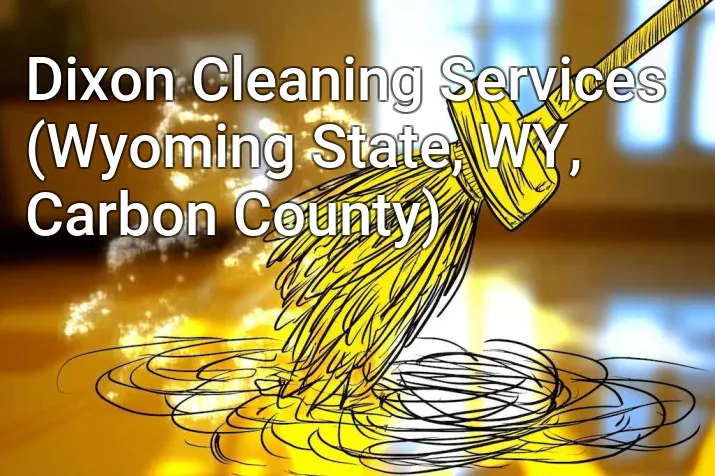 Dixon Cleaning Services (Wyoming State, WY, Carbon County)