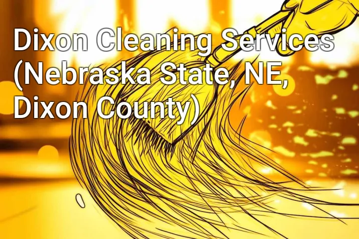 Dixon Cleaning Services (Nebraska State, NE, Dixon County)