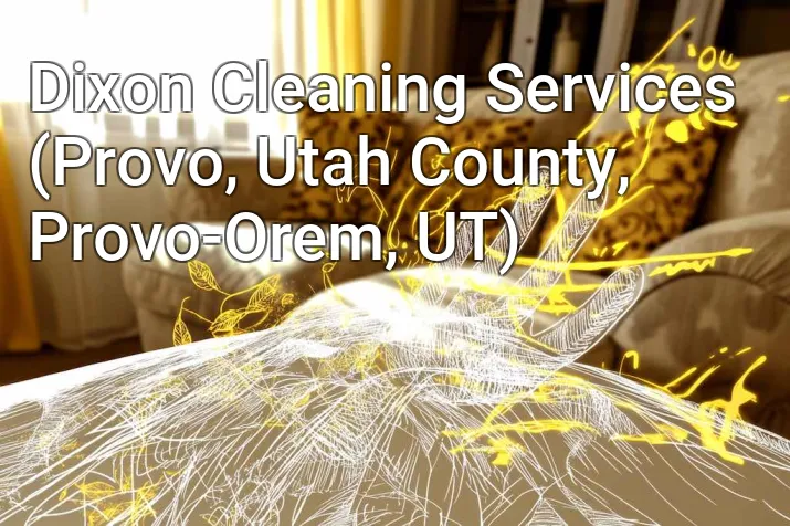 Dixon Cleaning Services (Provo, Utah County, Provo-Orem, UT)