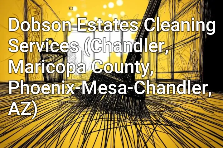 Dobson Estates Cleaning Services (Chandler, Maricopa County, Phoenix-Mesa-Chandler, AZ)