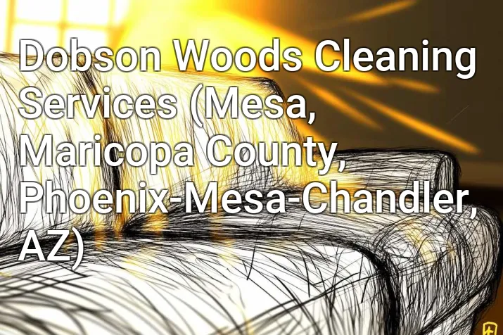 Dobson Woods Cleaning Services (Mesa, Maricopa County, Phoenix-Mesa-Chandler, AZ)