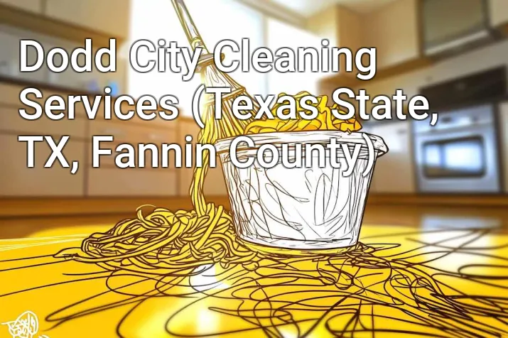 Dodd City Cleaning Services (Texas State, TX, Fannin County)