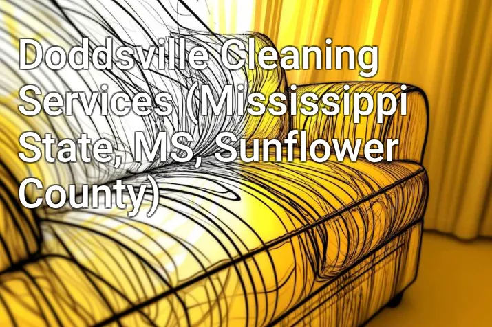 Doddsville Cleaning Services (Mississippi State, MS, Sunflower County)